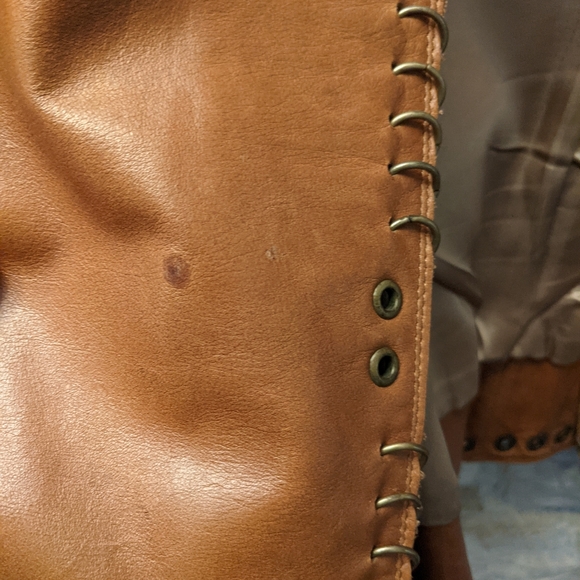 Designer genuine leather jacket - Picture 3 of 3